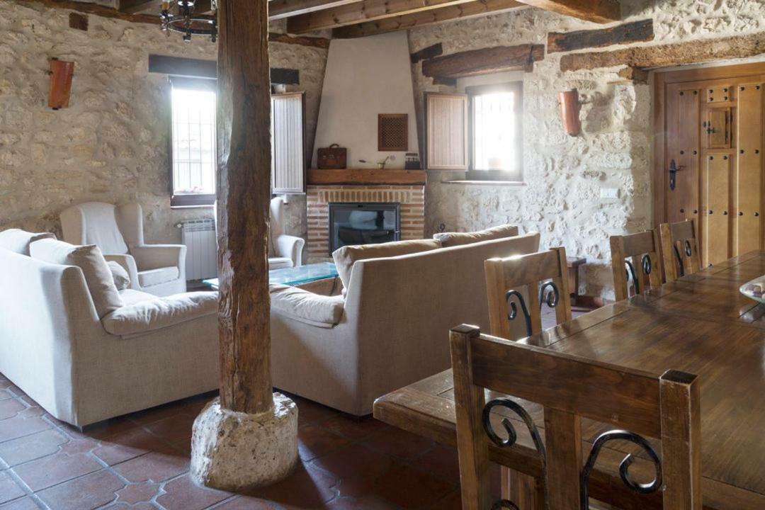 Casa Rural Los Yeros Aldeasoña - Segovia Exterior foto